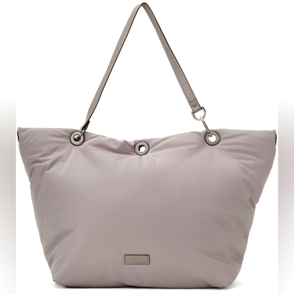 Rag & Bone Revival Tote Large Shoulder Bag Beige Nylon $315